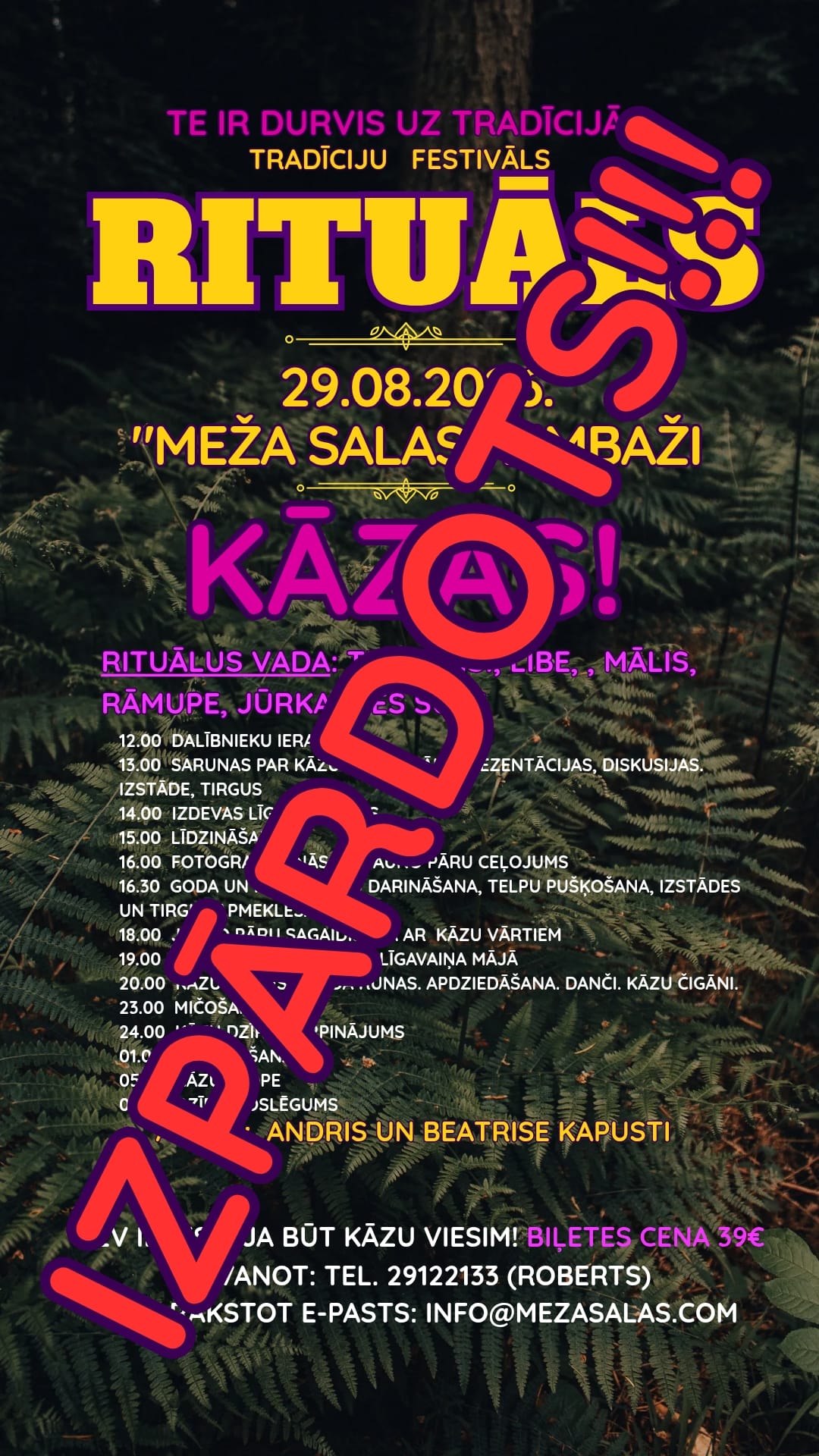 izpardots